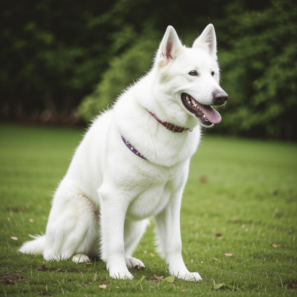 Белая швейцарская овчарка Внешность Белая швейцарская овчарка