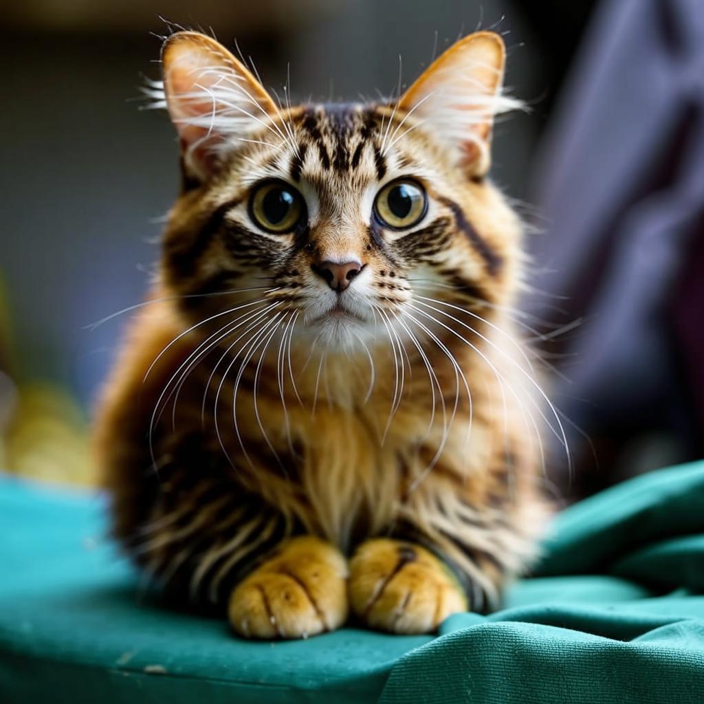 Экзотическая кошка Куда обращаться если заболела