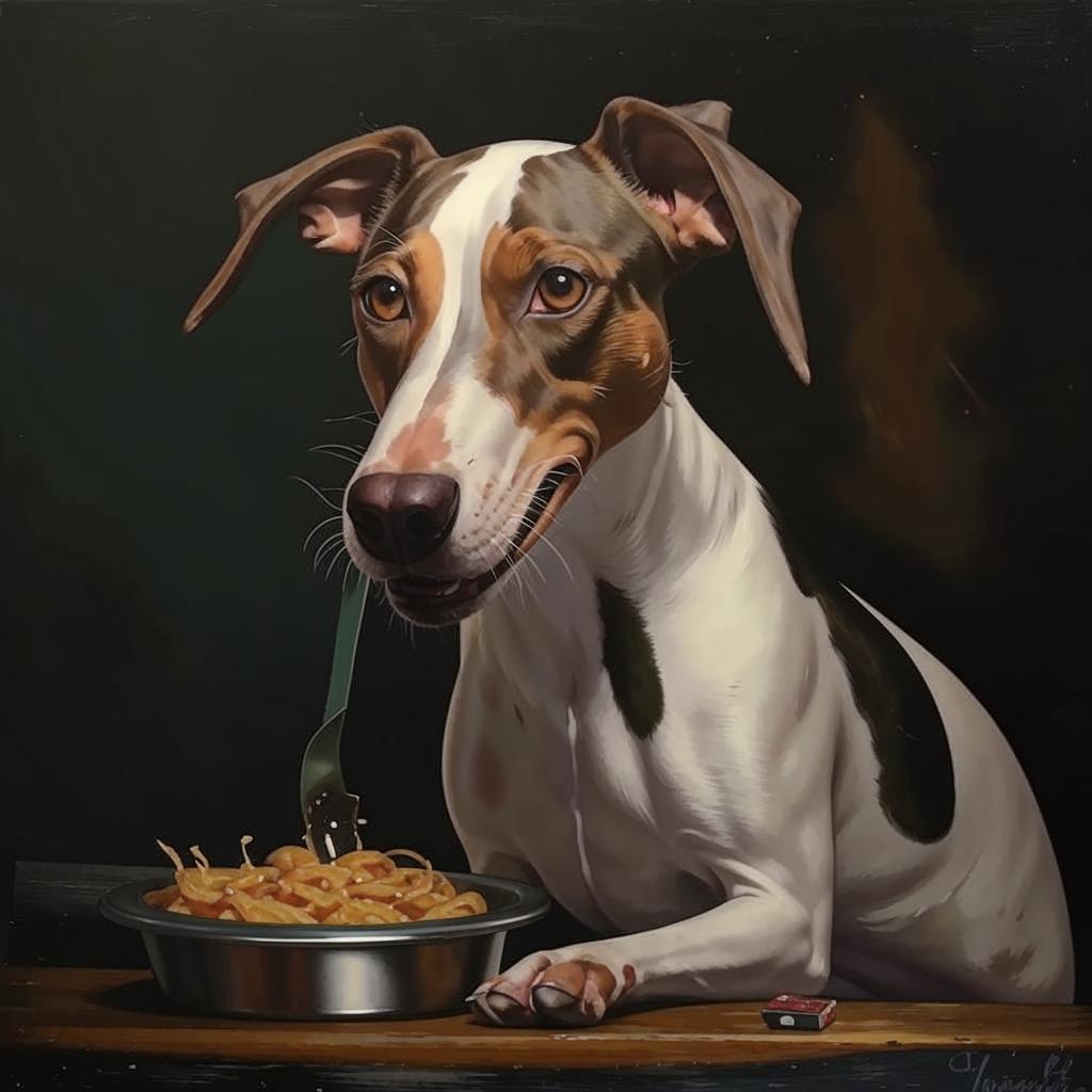 Уиппет Чем кормить