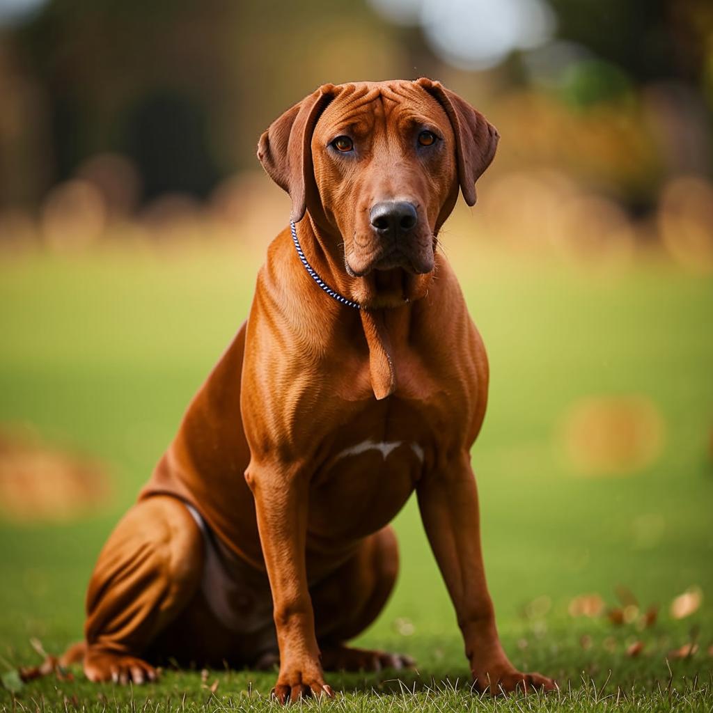 Родезийский риджбек Внешность Родезийский риджбек