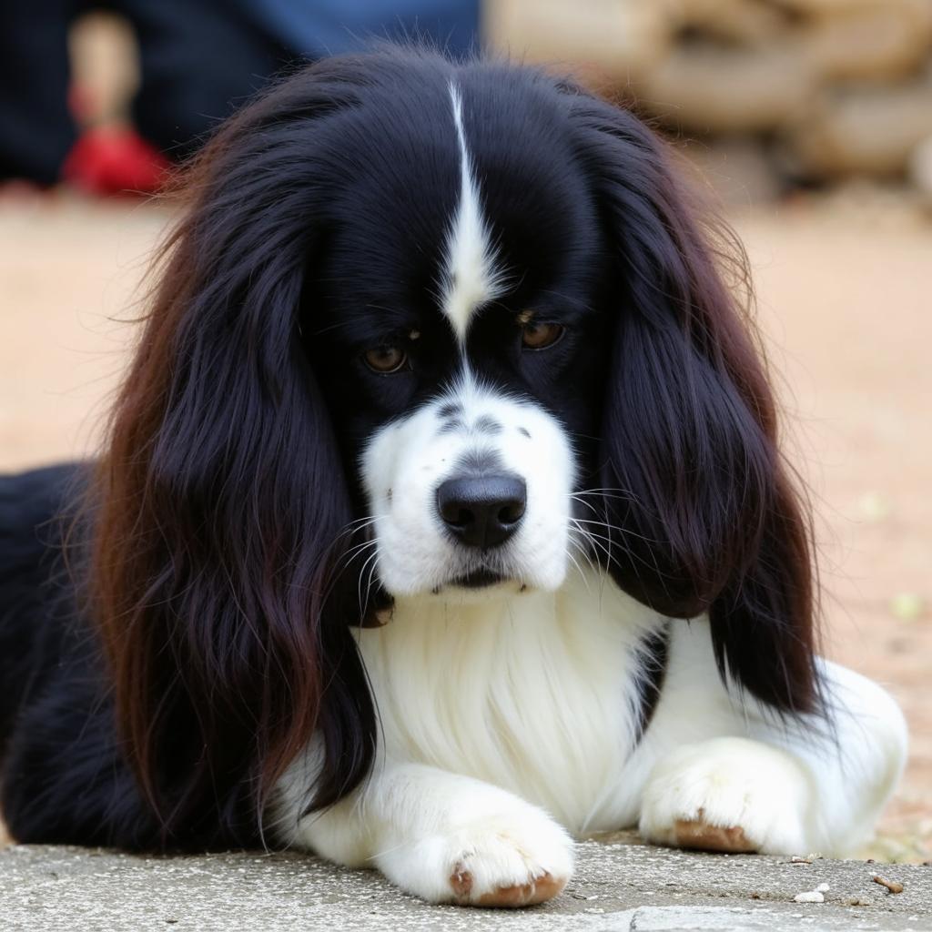 Тибетский спаниель Внешность Тибетский спаниель