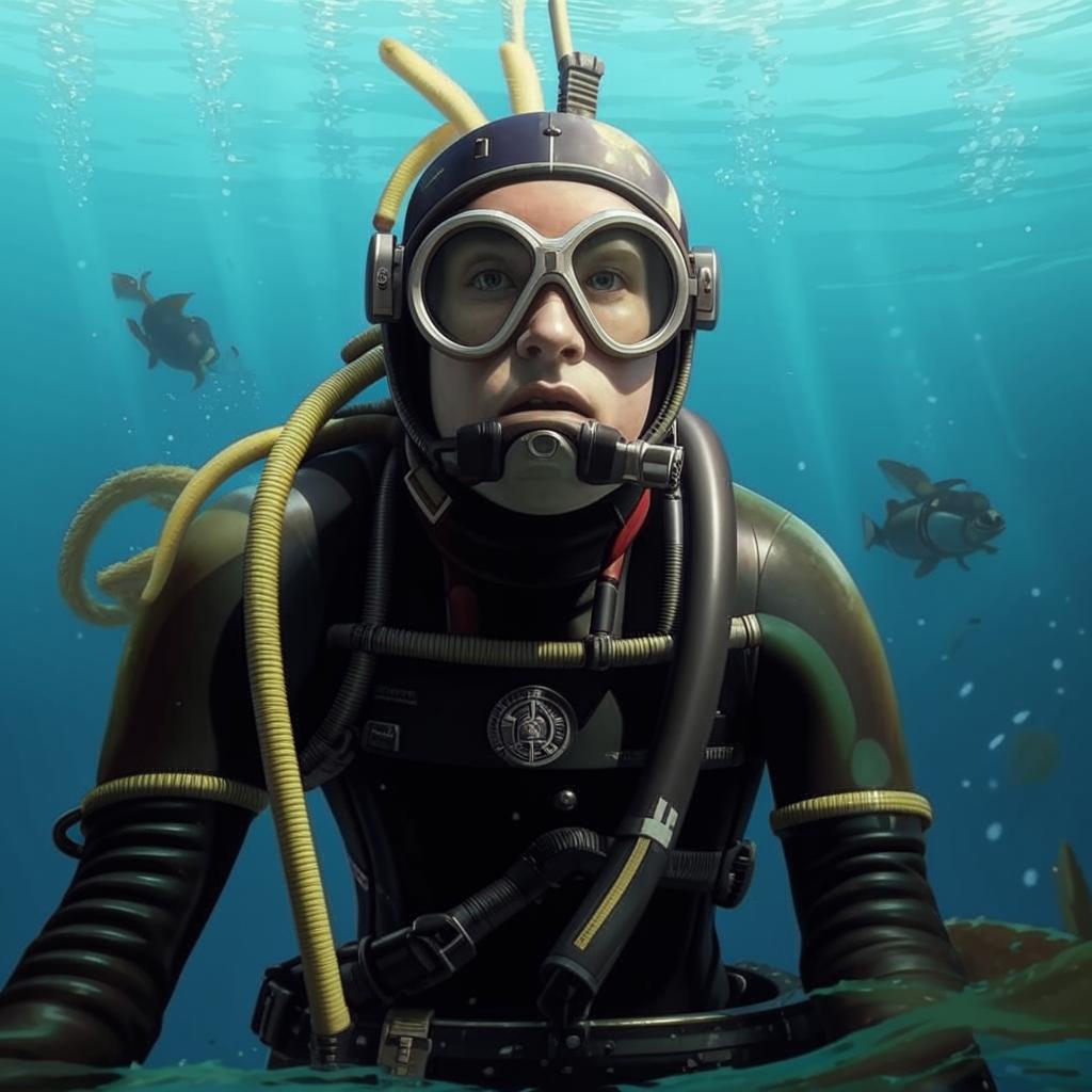 Московский водолаз Чем кормить