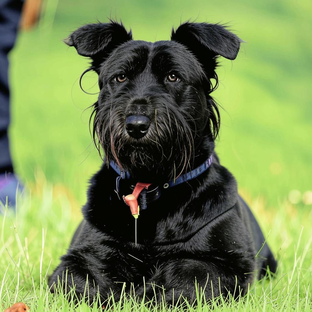 Русский черный терьер: Все, что нужно знать Внешность Русский черный терьер