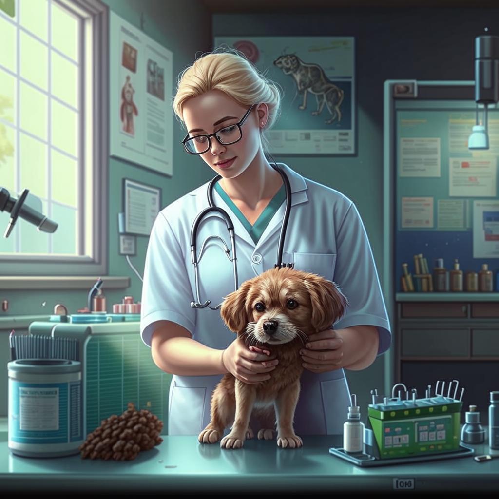 Что делает ветеринар?