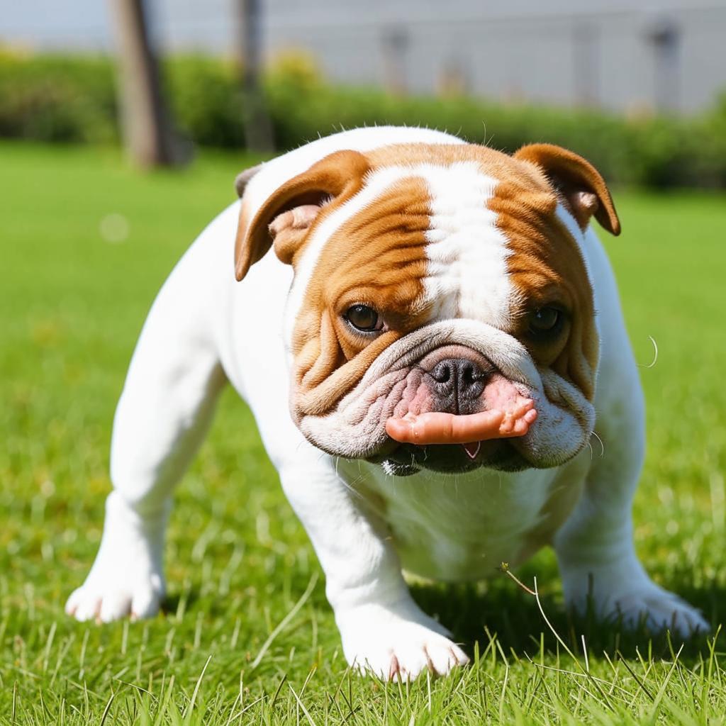 Английский бульдог Чем кормить