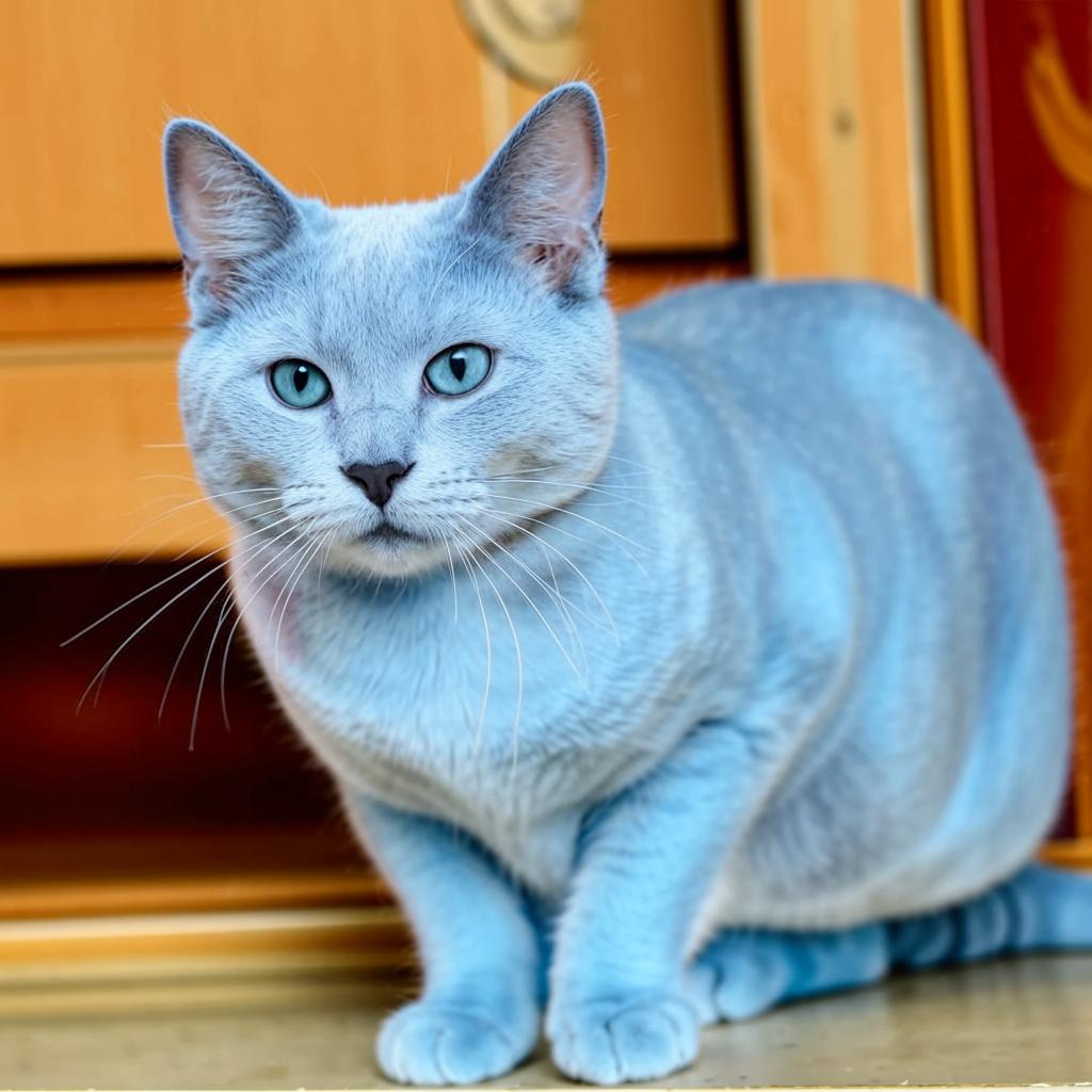 Русская голубая кошка: Полное руководство для будущих владельцев Внешность Русская голубая кошка