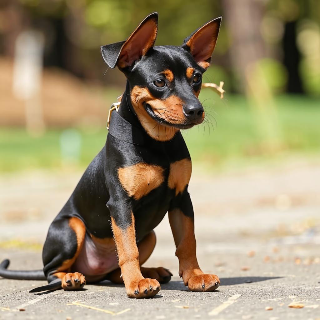 Цвергпинчер Воспитание и дрессировка