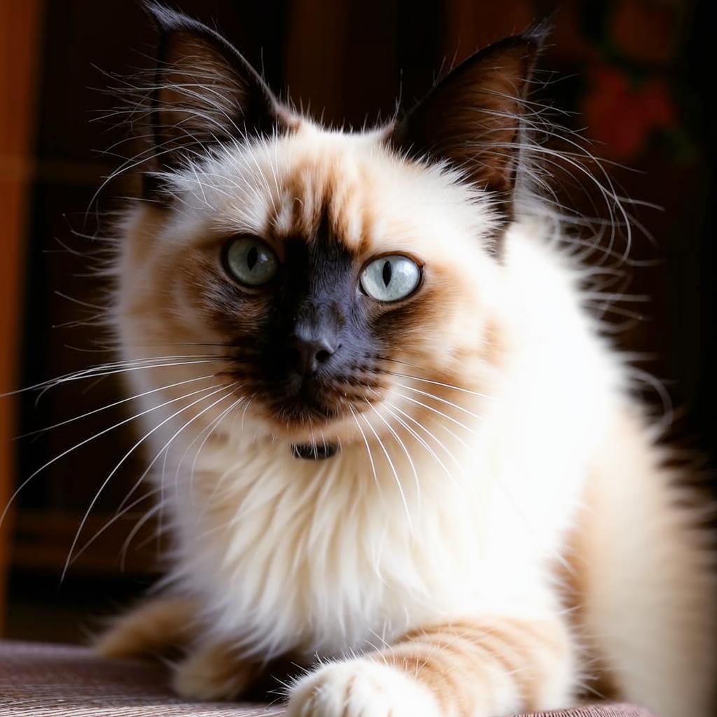 Бирманская кошка История породы Бирманская кошка