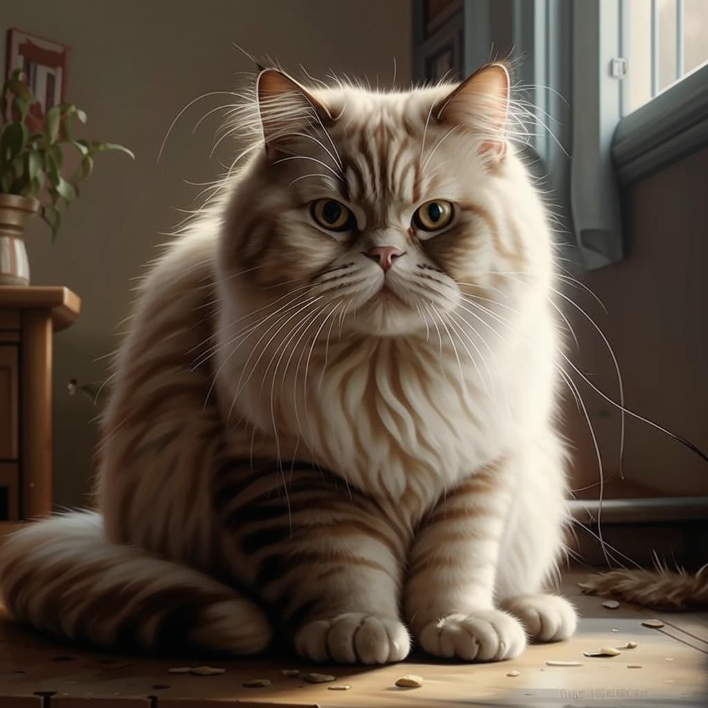 Британская длинношерстная кошка Уход и содержание