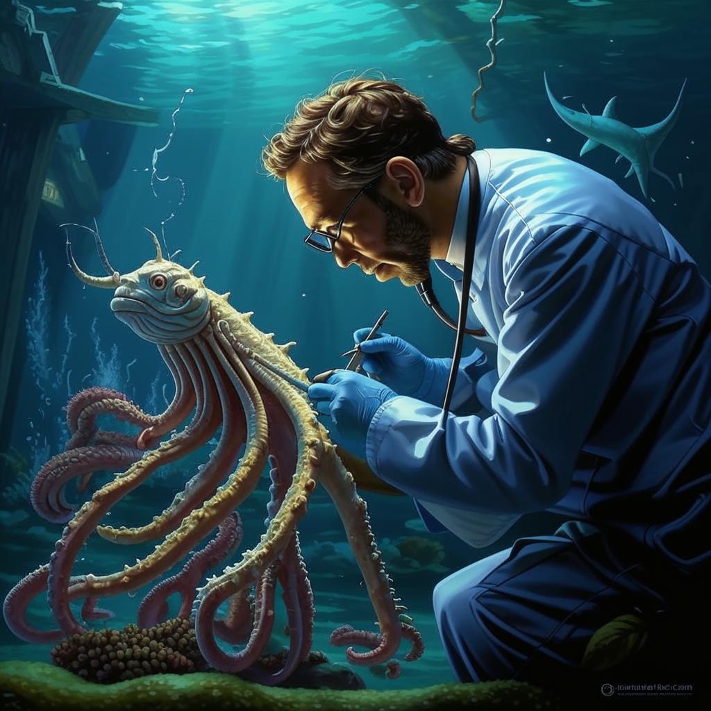 Морской ветеринар Чем занимается морской ветеринар