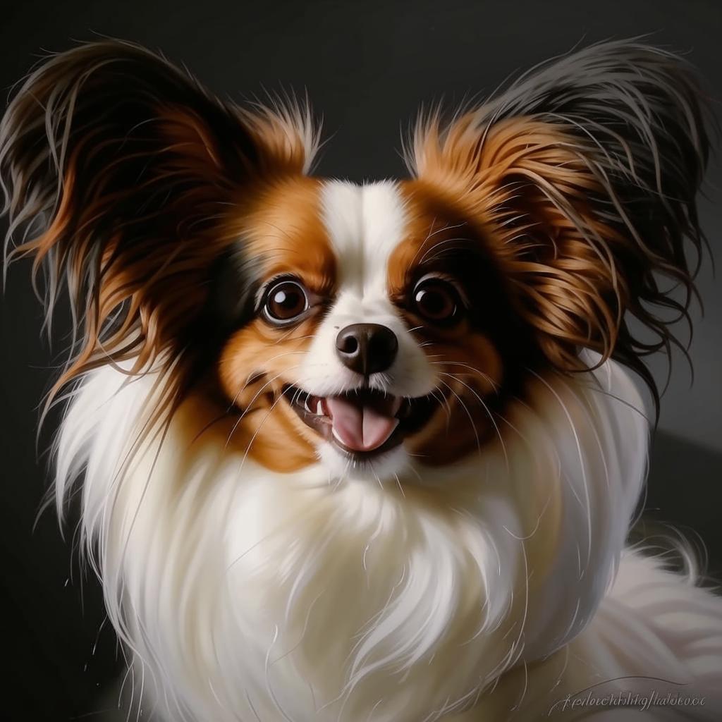 Папильон Внешность Папильон