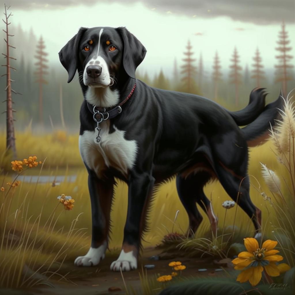 Русская пегая гончая Сколько стоит Русская пегая гончая