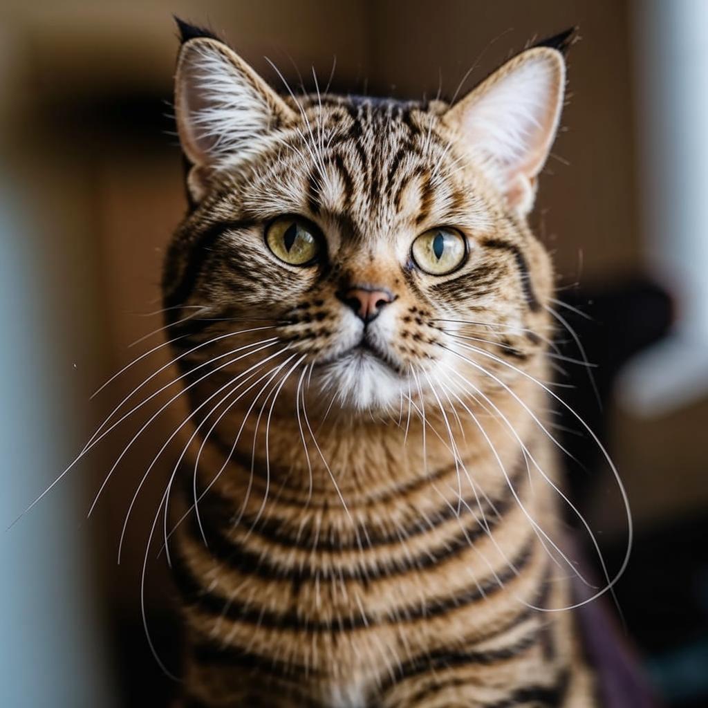 Шотландская прямоухая кошка Характер Шотландская прямоухая кошка