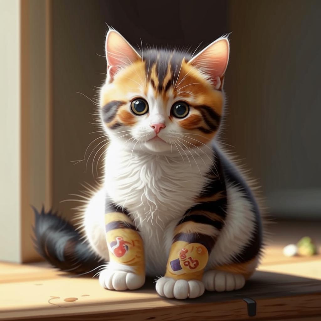 Экзотическая кошка