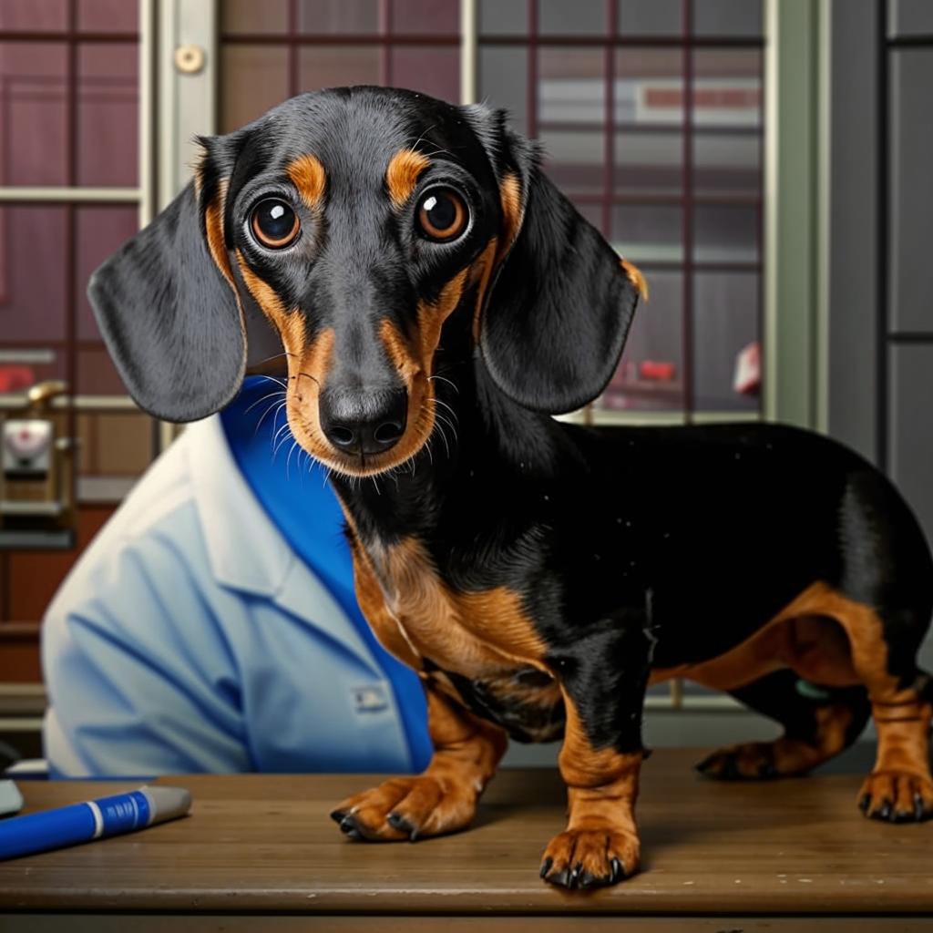 Карликовая такса Куда обращаться если заболела