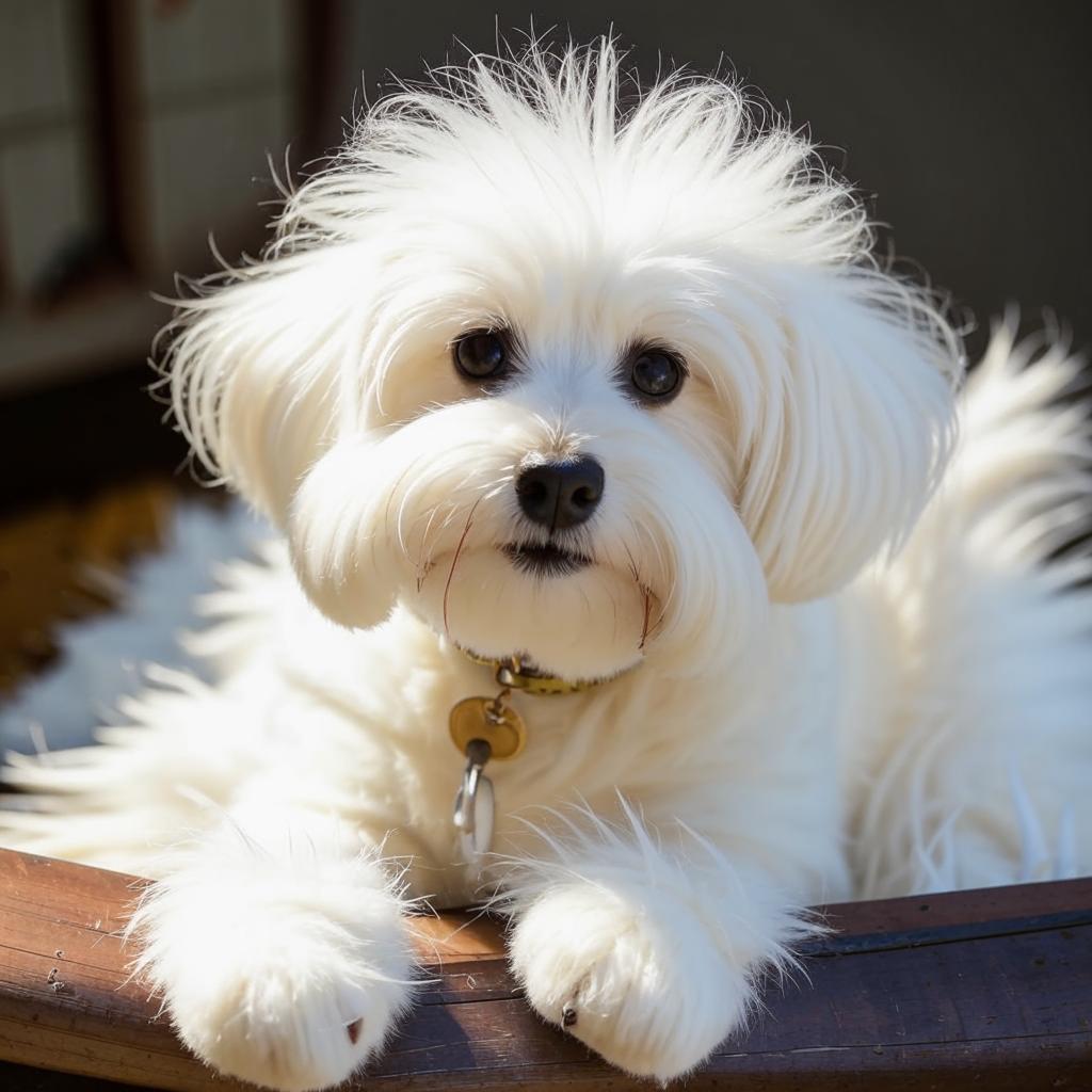 Котон-де-тулеар Внешность Котондетулеар