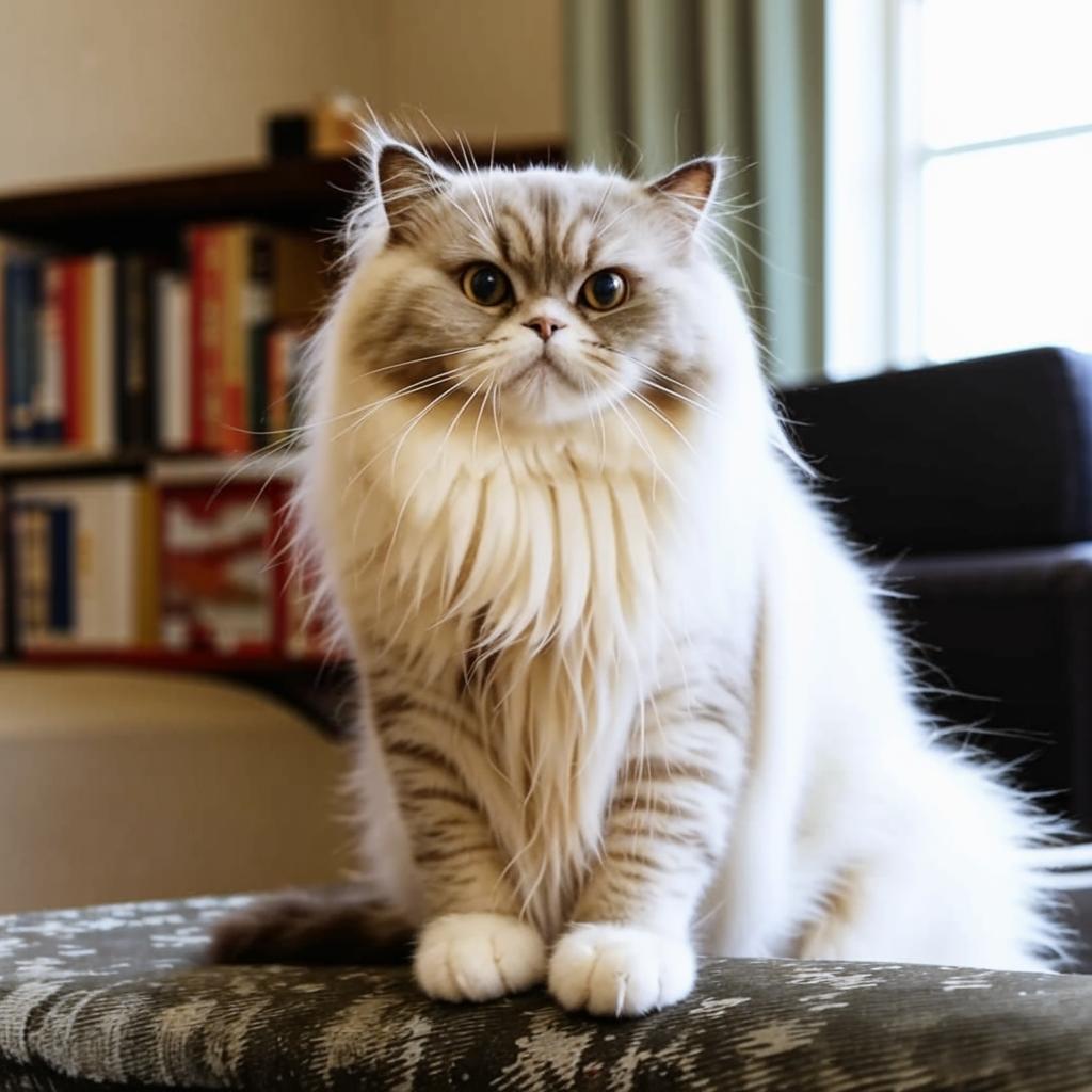 Британская длинношерстная кошка Воспитание и дрессировка