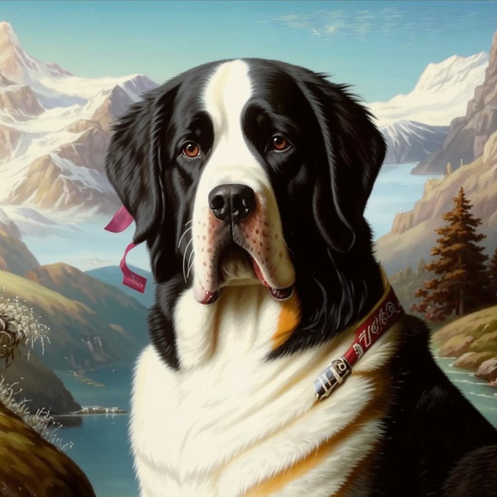 Сенбернар История породы Сенбернар