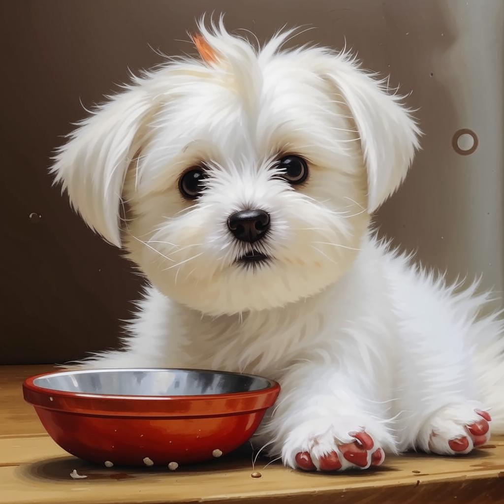 Мальтийская болонка Чем кормить