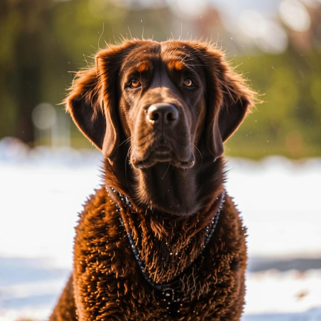 Курчавошерстный ретривер Краткая информация о породе