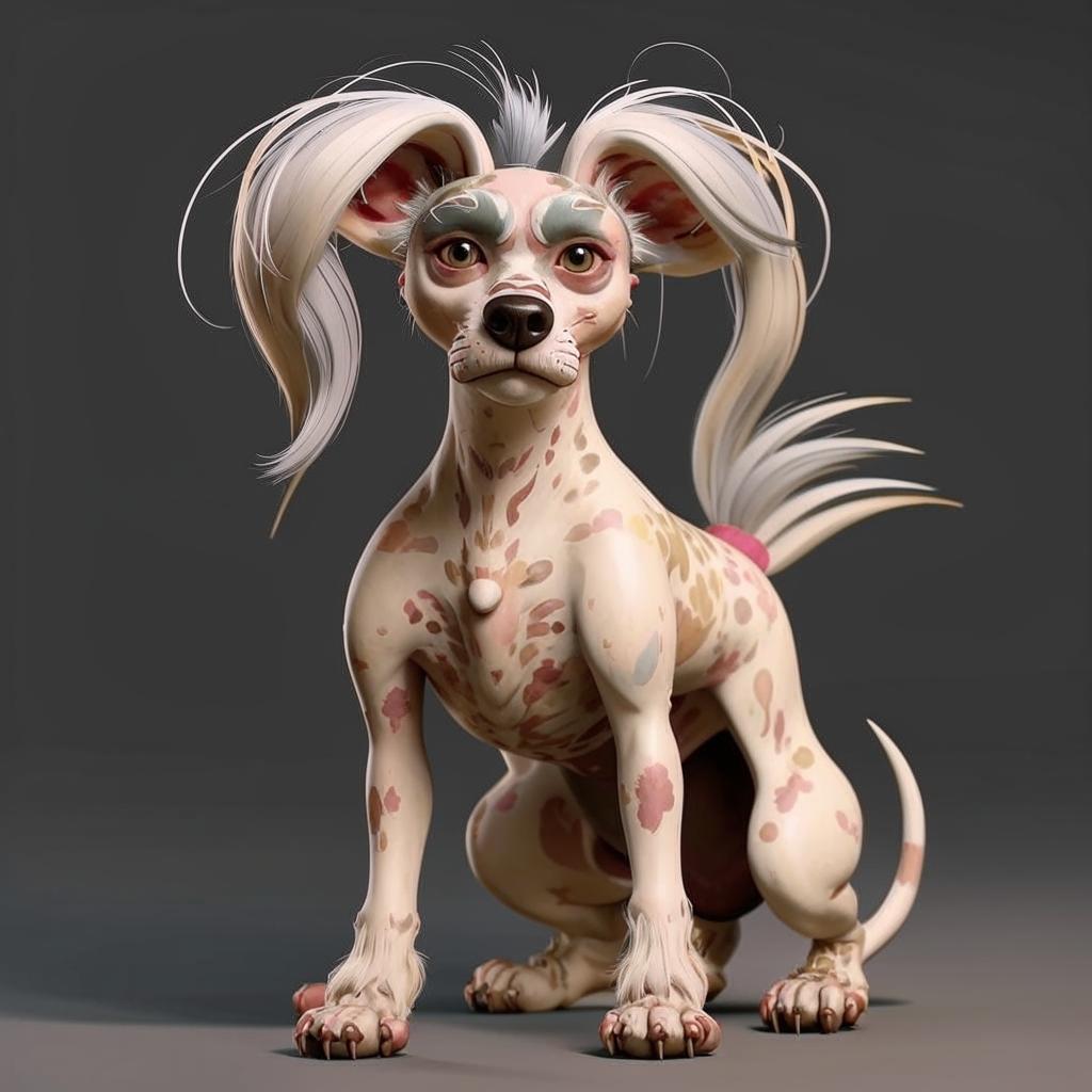 Китайская хохлатая собака Характер Китайская хохлатая собака