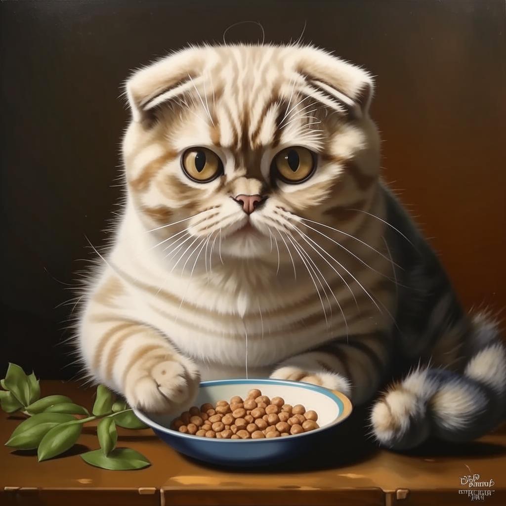 Шотландская вислоухая кошка Чем кормить