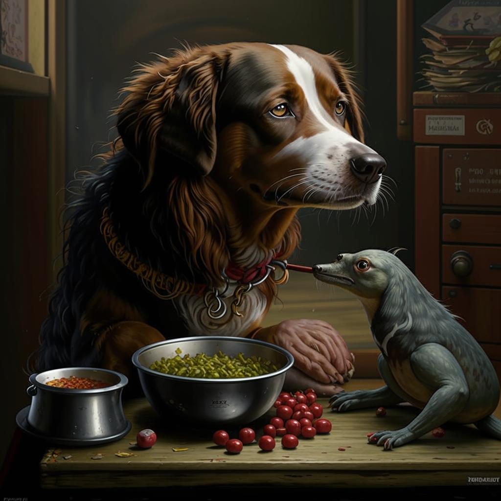 Дратхаар Чем кормить